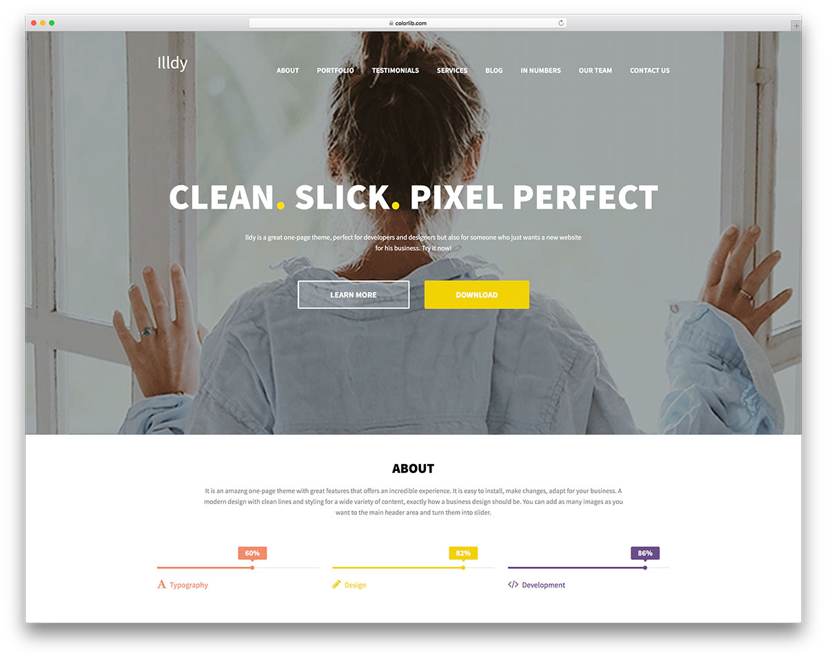 illdy-free-business-landing-page-theme