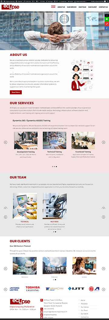 We are Microsoft Dynamics Partner in Thailand _ Eclipse Computing